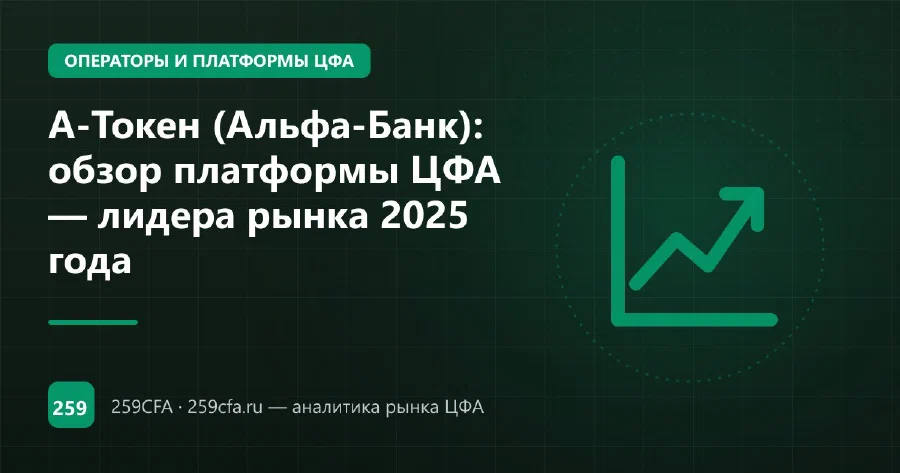 А-Токен: платформа ЦФА Альфа-Банка — как купить, комиссии, объёмы