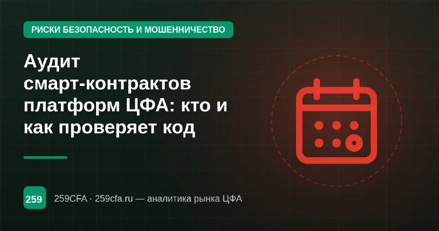 Аудит смарт-контрактов платформ ЦФА: кто и как проверяет код
