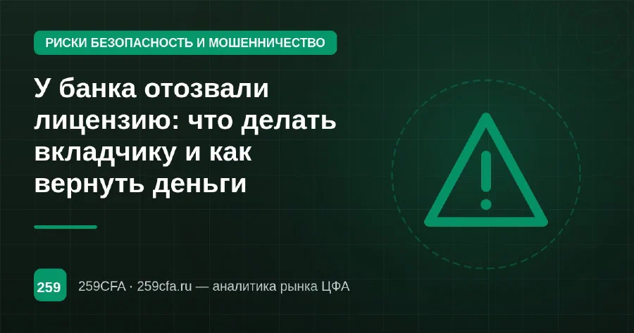 У банка отозвали лицензию: что делать вкладчику и как вернуть деньги