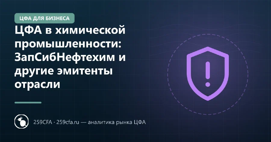ЦФА в химической промышленности: ЗапСибНефтехим и другие эмитенты отрасли