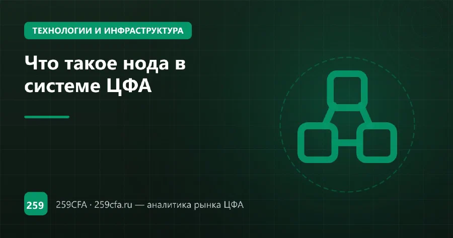 Что такое нода в системе ЦФА