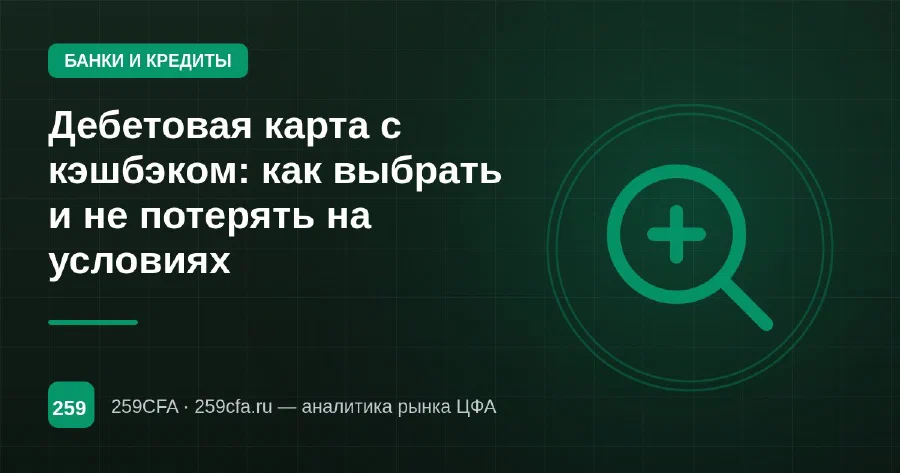 Дебетовая карта с кэшбэком: как выбрать и не потерять на условиях