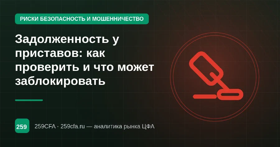 Задолженность у приставов: как проверить и что может заблокировать