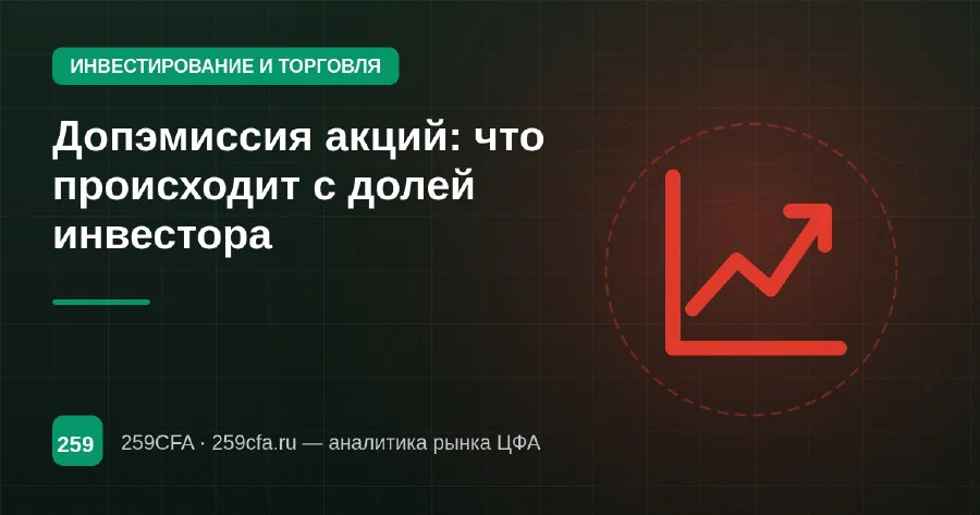 Допэмиссия акций: что происходит с долей инвестора
