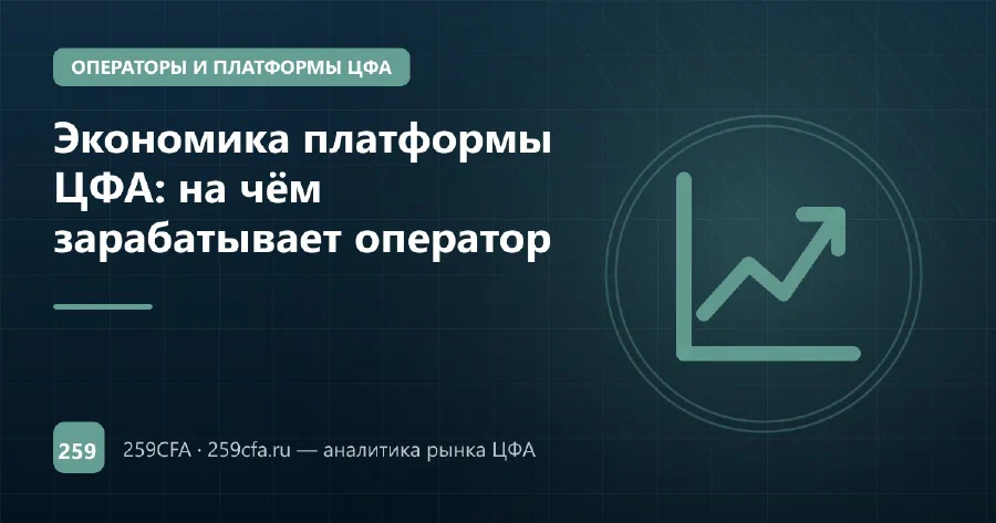 Экономика платформы ЦФА: на чём зарабатывает оператор