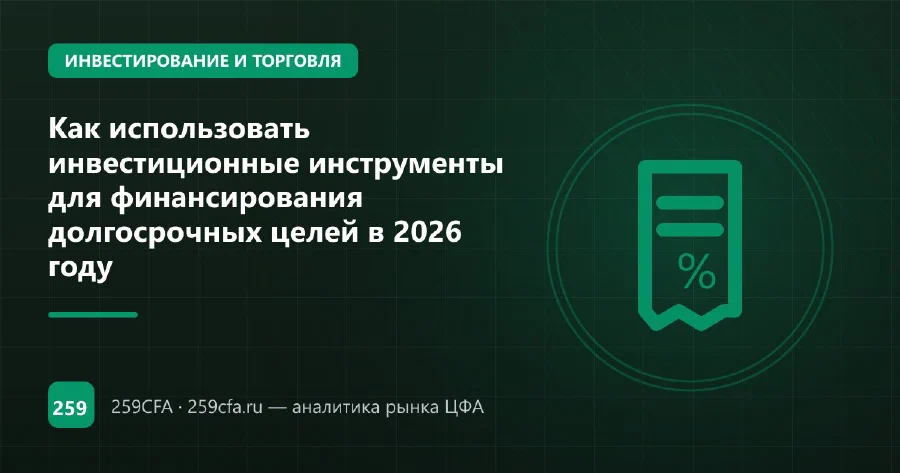 Как использовать инвестиционные инструменты для финансирования долгосрочных целей в 2026 году