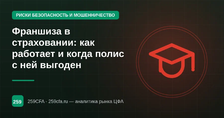 Франшиза в страховании: как работает и когда полис с ней выгоден