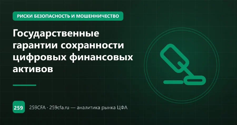 Государственные гарантии сохранности цифровых финансовых активов