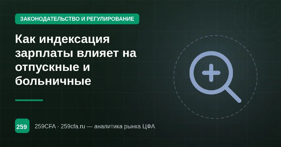 Как индексация зарплаты влияет на отпускные и больничные