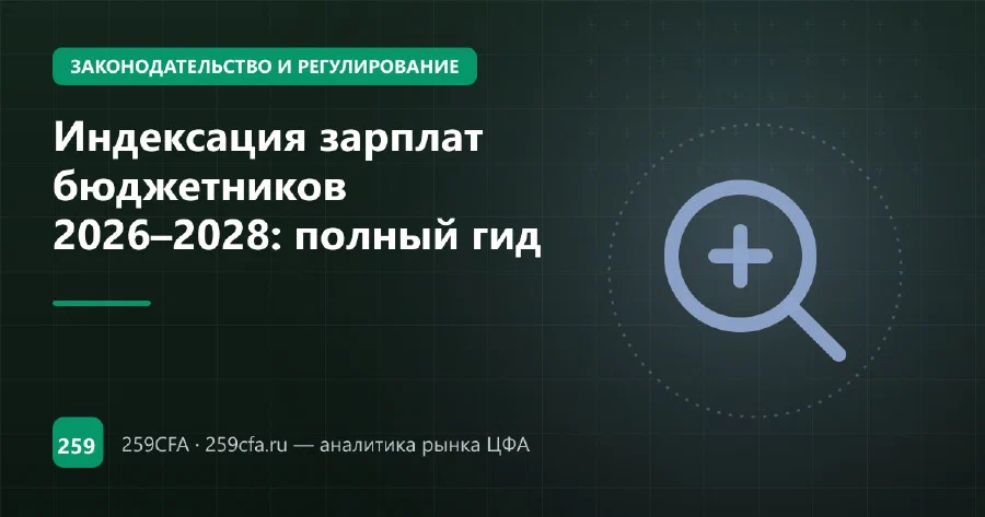 Индексация зарплат бюджетников 2026–2028: полный гид