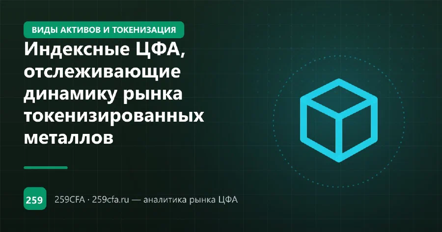 Индексные ЦФА, отслеживающие динамику рынка токенизированных металлов