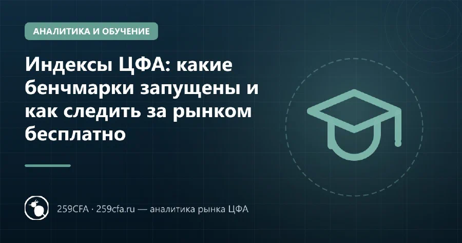 Индексы ЦФА: какие бенчмарки запущены и как следить за рынком бесплатно