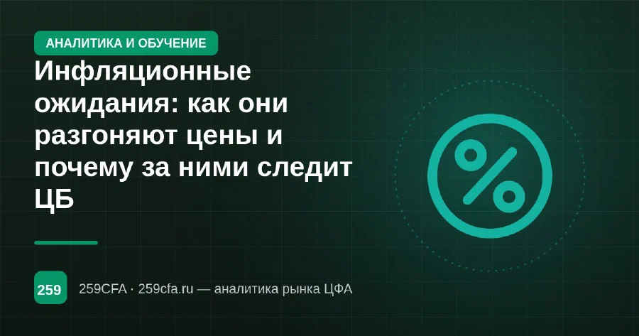 Инфляционные ожидания: как они разгоняют цены и почему за ними следит ЦБ