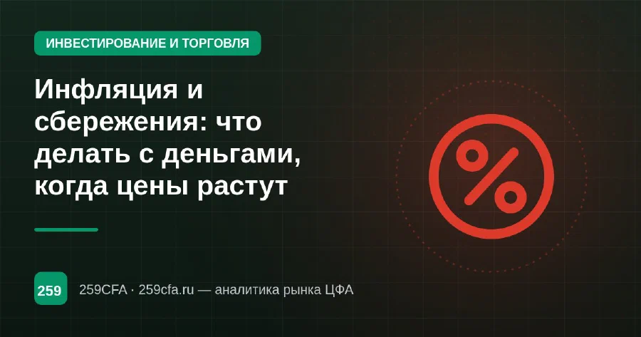 Инфляция и сбережения: что делать с деньгами, когда цены растут