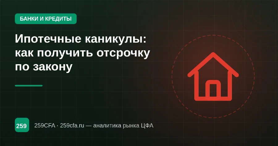 Ипотечные каникулы: как получить отсрочку по закону