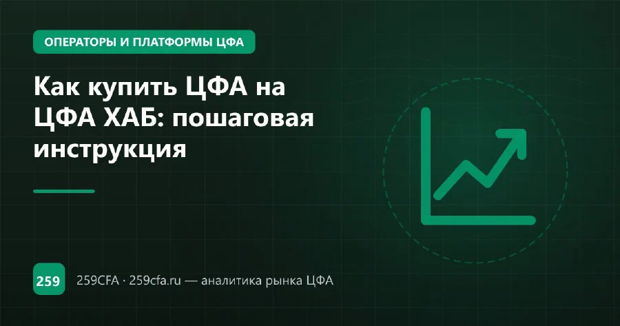 Как купить ЦФА на ЦФА ХАБ: пошаговая инструкция