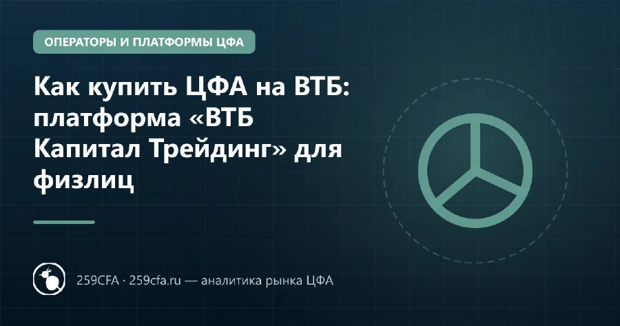 Как купить ЦФА на ВТБ: платформа «ВТБ Капитал Трейдинг» для физлиц