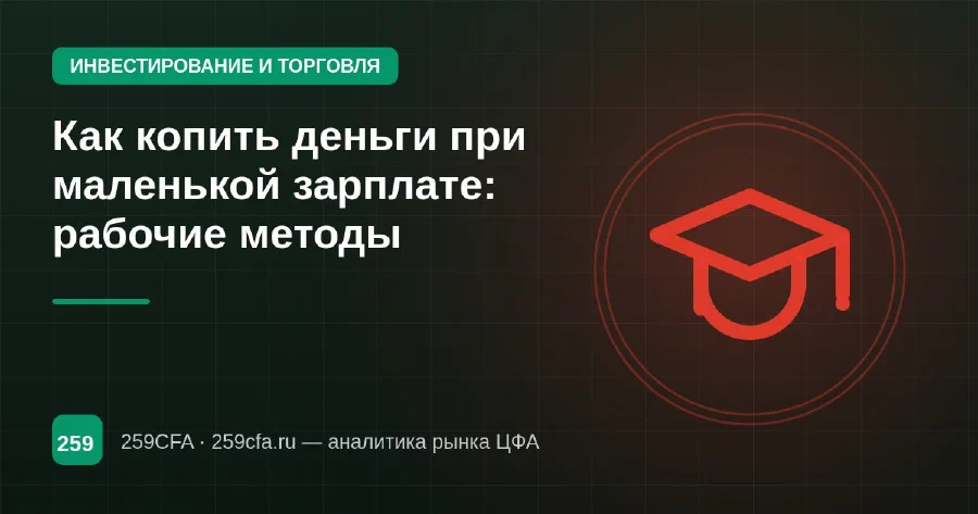 Как копить деньги при маленькой зарплате: рабочие методы