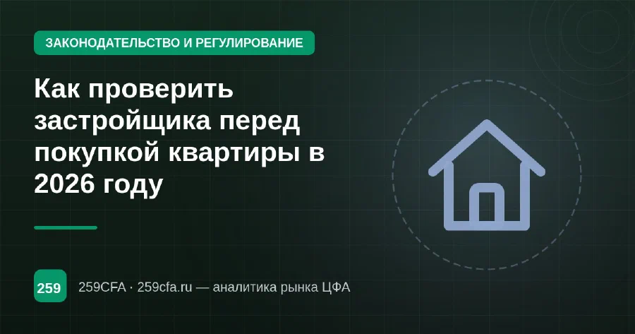 Как проверить застройщика перед покупкой квартиры в 2026 году