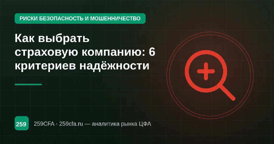 Как выбрать страховую компанию: 6 критериев надёжности