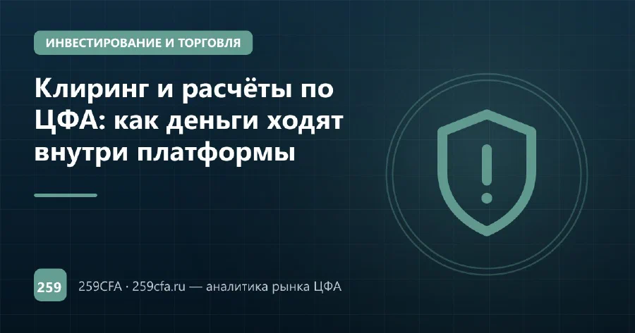 Клиринг и расчёты по ЦФА: как деньги ходят внутри платформы