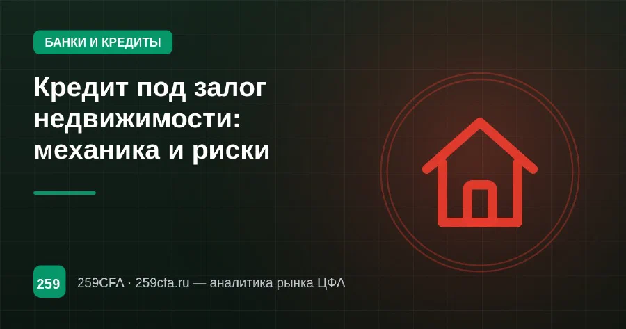 Кредит под залог недвижимости: механика и риски