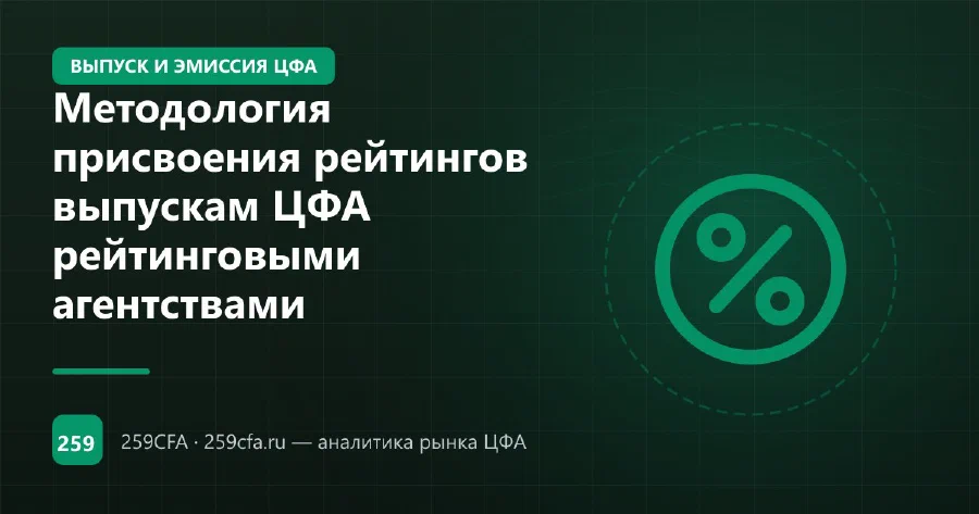 Методология присвоения рейтингов выпускам ЦФА рейтинговыми агентствами