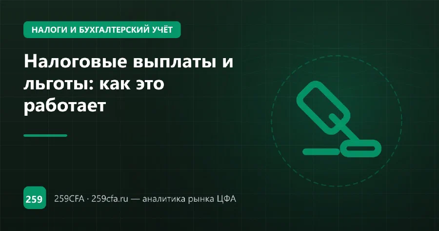 Налоговые выплаты и льготы: как это работает