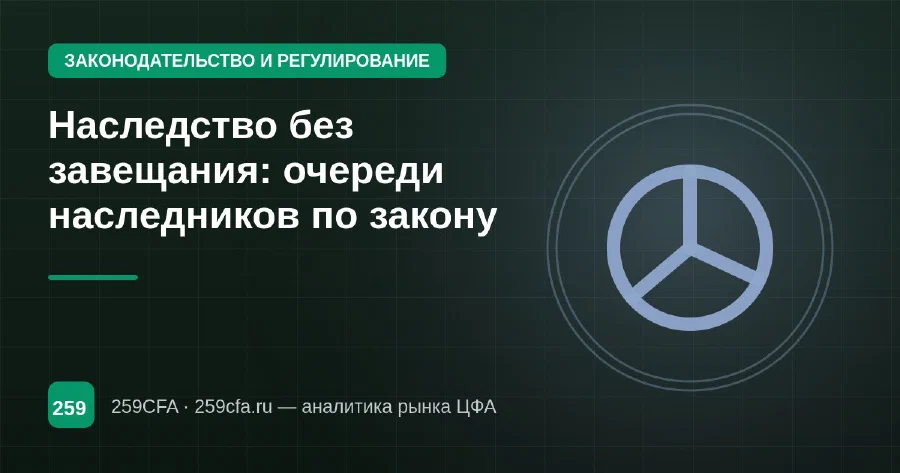 Наследство без завещания: очереди наследников по закону