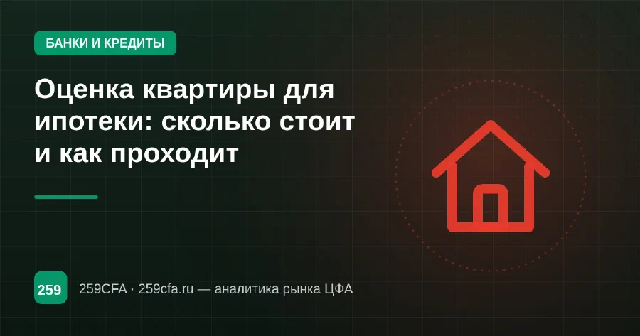 Оценка квартиры для ипотеки: сколько стоит и как проходит