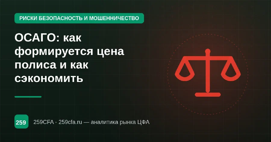 ОСАГО: как формируется цена полиса и как сэкономить