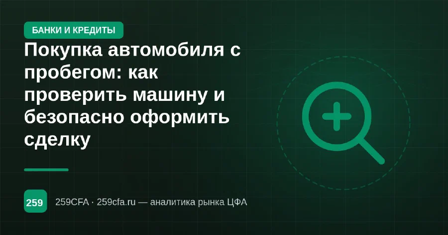 Покупка автомобиля с пробегом: как проверить машину и безопасно оформить сделку