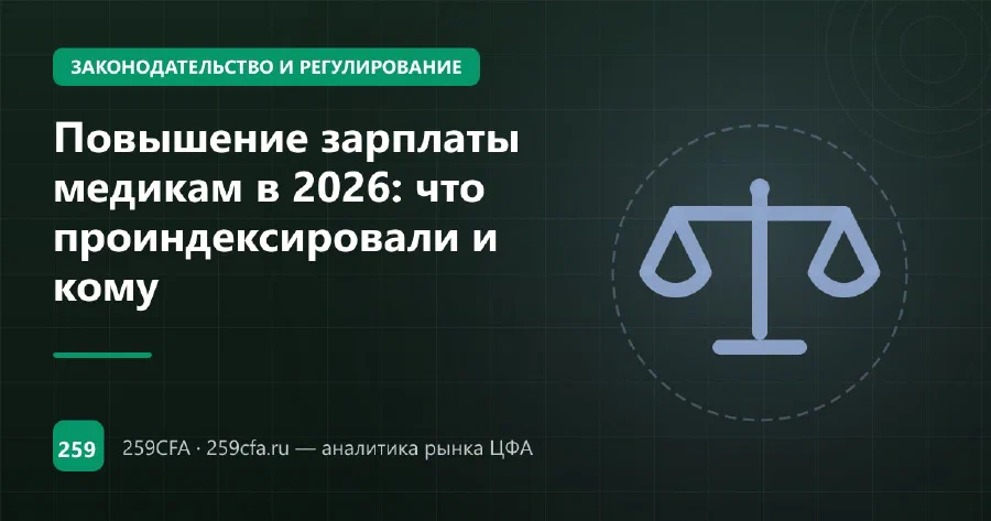 Повышение зарплаты медикам в 2026: что проиндексировали и кому