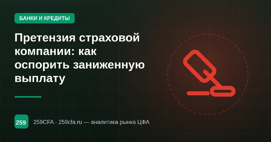 Претензия страховой компании: как оспорить заниженную выплату