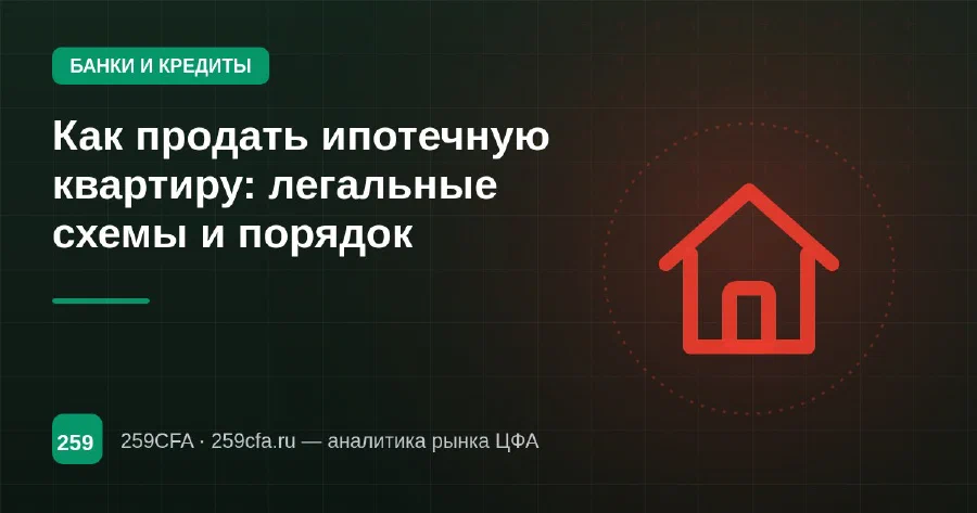 Как продать ипотечную квартиру: легальные схемы и порядок