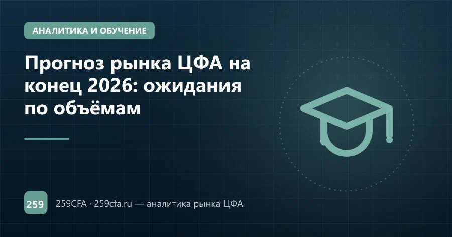 Прогноз рынка ЦФА на конец 2026: ожидания по объёмам