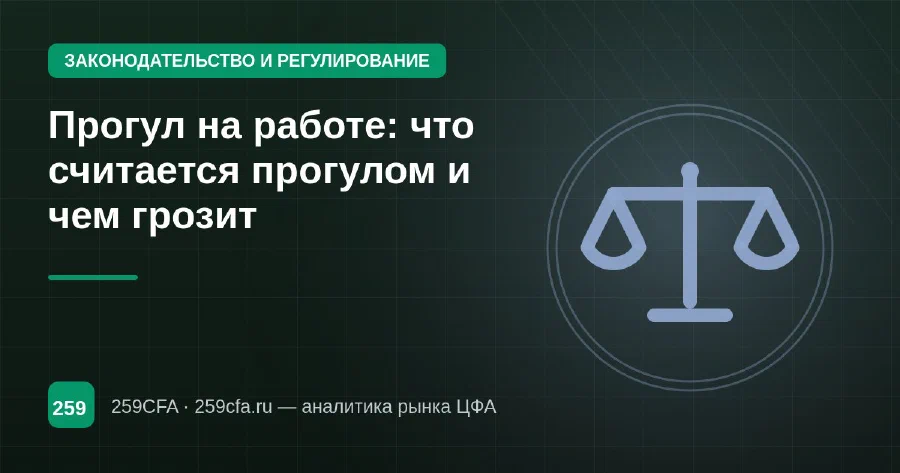 Прогул на работе: что считается прогулом и чем грозит