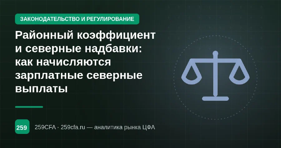 Районный коэффициент и северные надбавки: как начисляются зарплатные северные выплаты