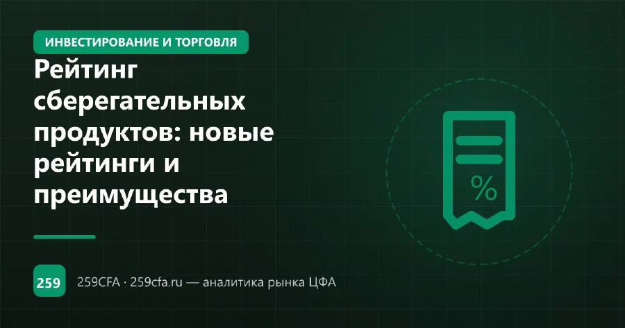 Рейтинг сберегательных продуктов: новые рейтинги и преимущества