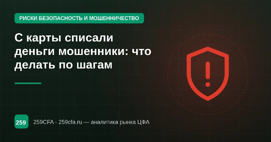 С карты списали деньги мошенники: что делать по шагам