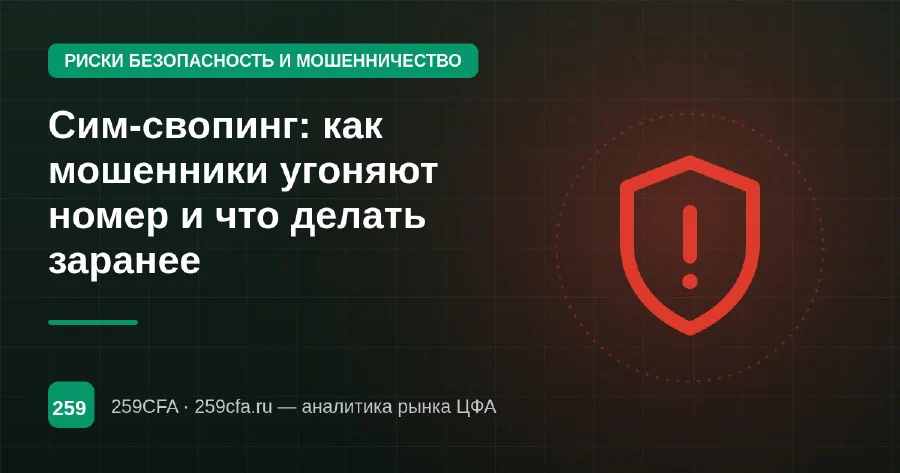Сим-свопинг: как мошенники угоняют номер и что делать заранее