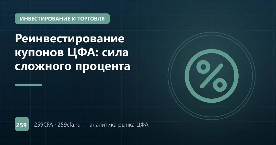Реинвестирование купонов ЦФА: сила сложного процента