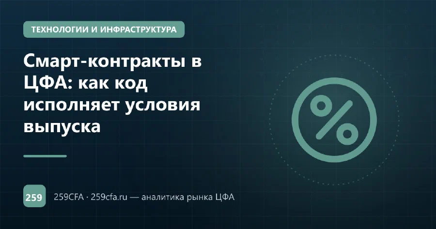 Смарт-контракты в ЦФА: как код исполняет условия выпуска