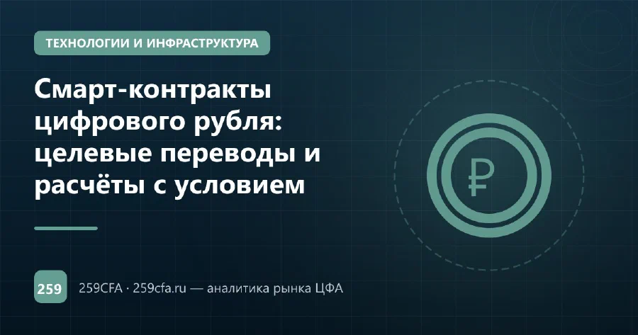 Смарт-контракты цифрового рубля: целевые переводы и расчёты с условием
