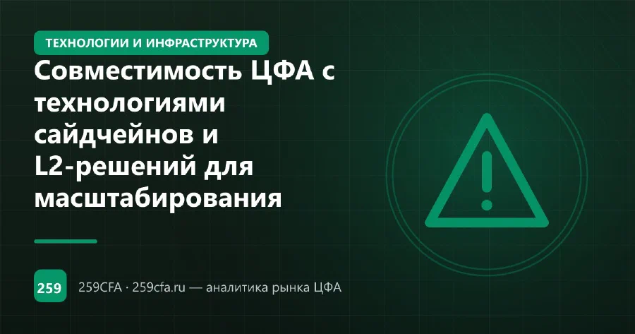 Совместимость ЦФА с технологиями сайдчейнов и L2-решений для масштабирования