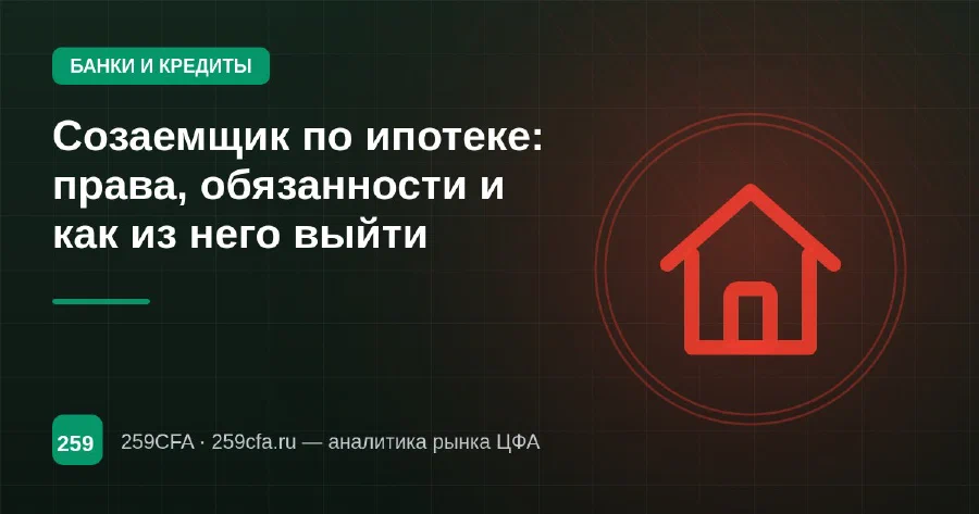 Созаемщик по ипотеке: права, обязанности и как из него выйти