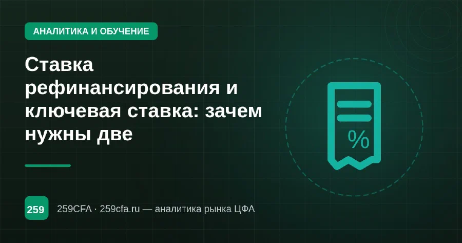 Ставка рефинансирования и ключевая ставка: зачем нужны две