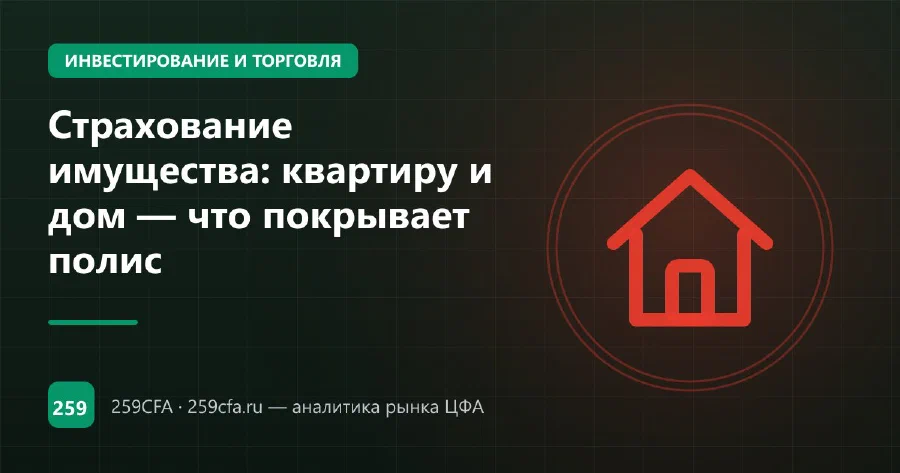Страхование имущества: квартиру и дом — что покрывает полис
