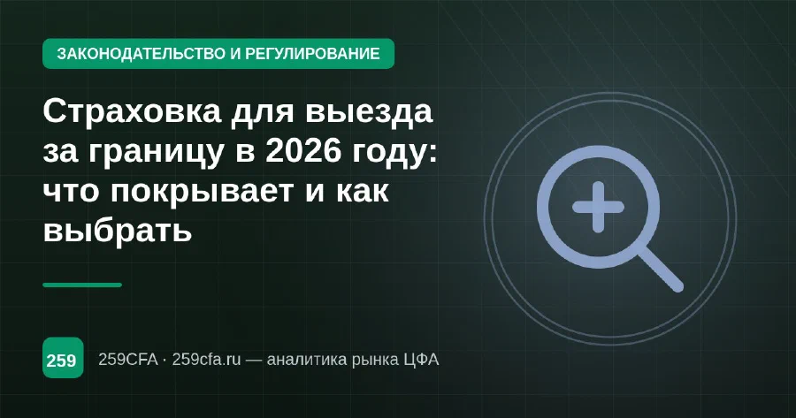 Страховка для выезда за границу в 2026 году: что покрывает и как выбрать