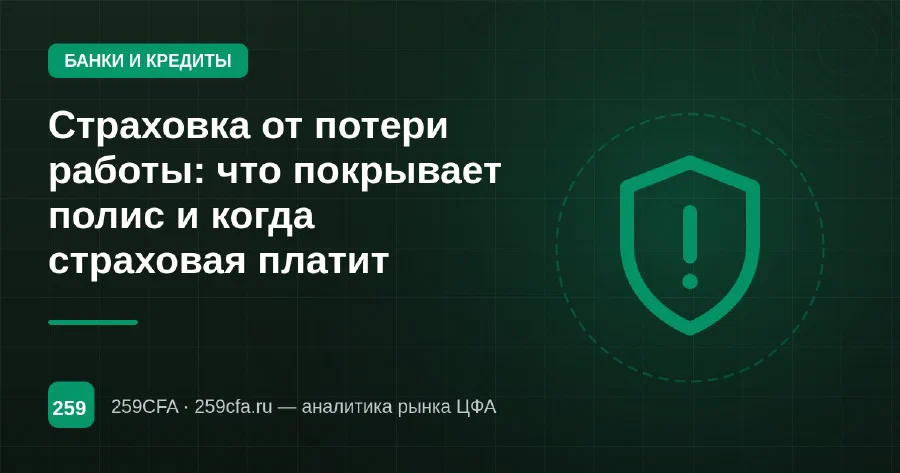 Страховка от потери работы: что покрывает полис и когда страховая платит